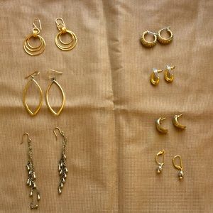 JLo and other costume earrings